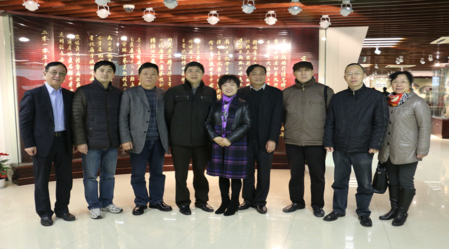 省政協(xié)科教委副主任（原杭州市副市長(zhǎng)）沈堅(jiān)一行蒞臨王星記參觀調(diào)研